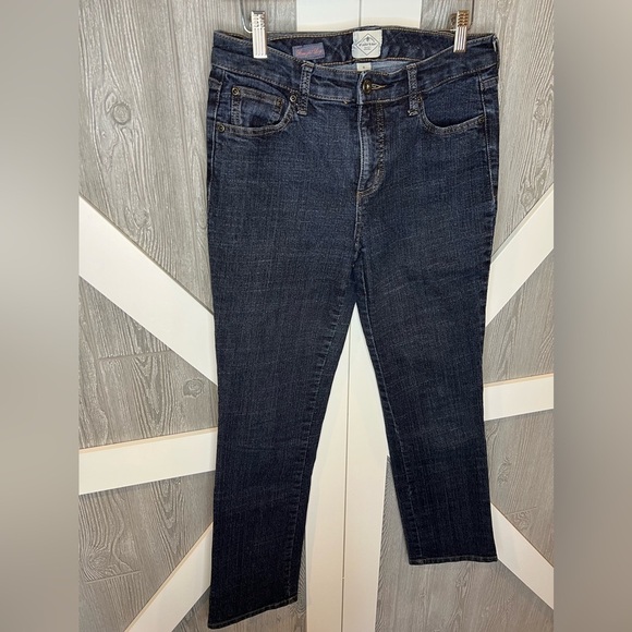 B6.6 St. John's Bay Womens Mid Rise Straight Leg Jean 6 - Picture 5 of 12